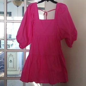 Beautiful pink dress/top size L